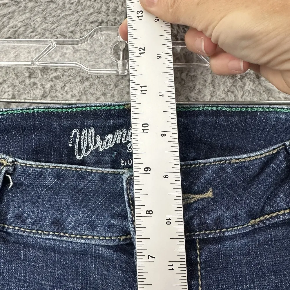 Wrangler Retro Mae Mid Rise Bootcut Jeans Western Rodeo Cowgirl Women 11/12 x 31 - Image 8