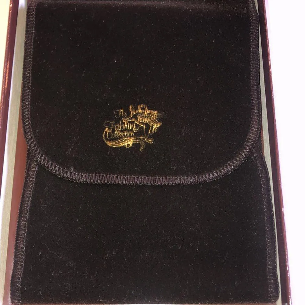 The Fabrini Collection 2 Vintage Gold Tone Chain Necklaces With Box & Bag - Image 4