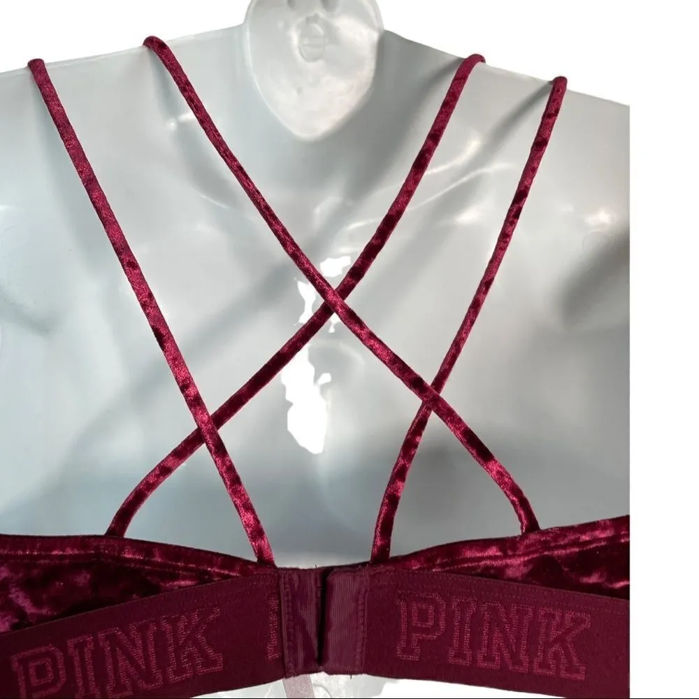 Victoria Secrets Pink Unlined Sans Doublure Medium - Image 8