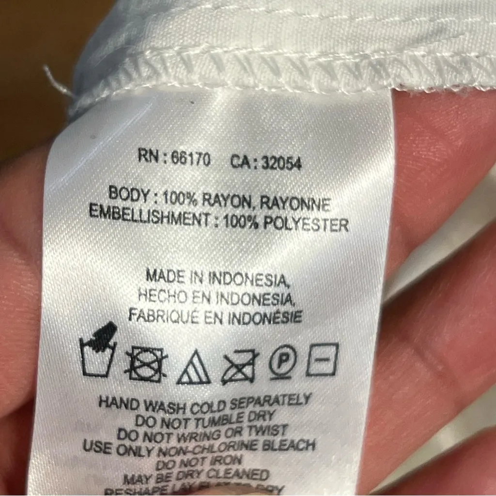 Free People woman’s bohemian western White Fringe Jumpsuit size SP - Image 8