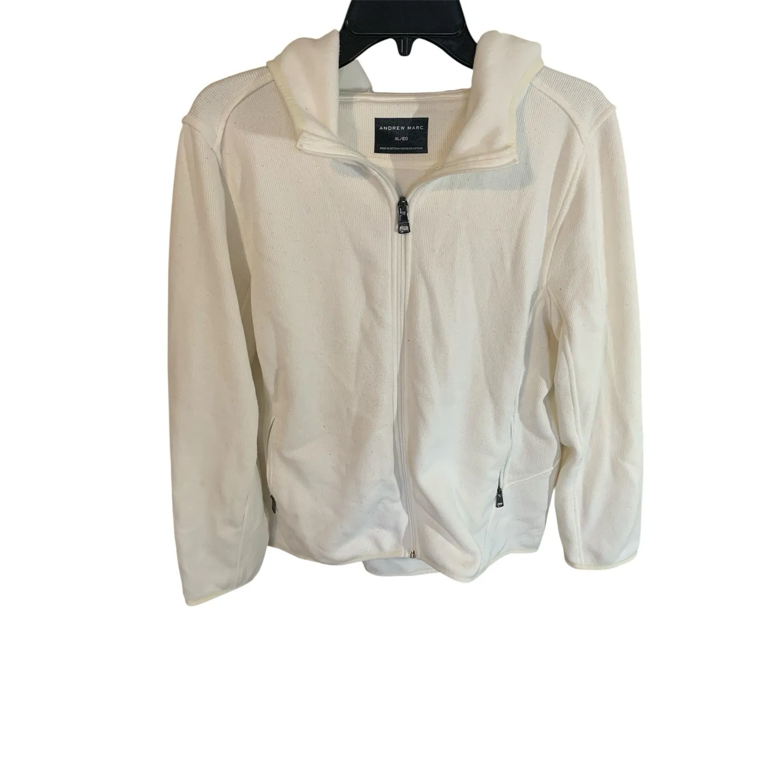 Andrew Marc women's full-zip jacket, size XL Black - Image 2