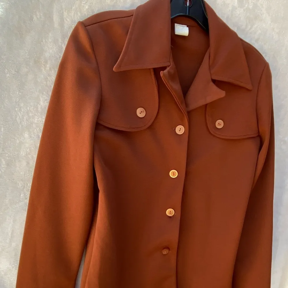 Vintage Polyester Jacket‎ Size 10 - Image 3