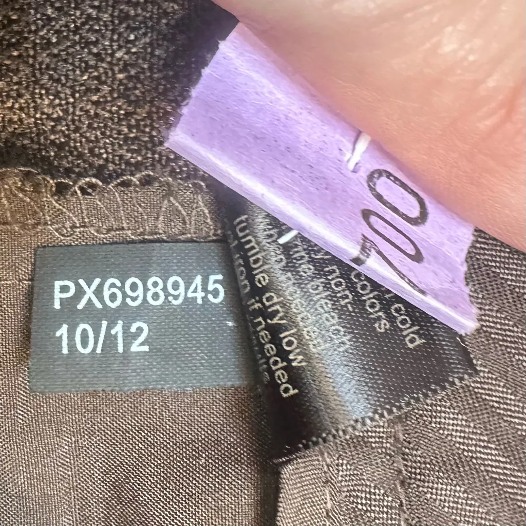 The Limited Dark Brown "Drew Fit" Flare Pants Women's Size 4 - Image 6