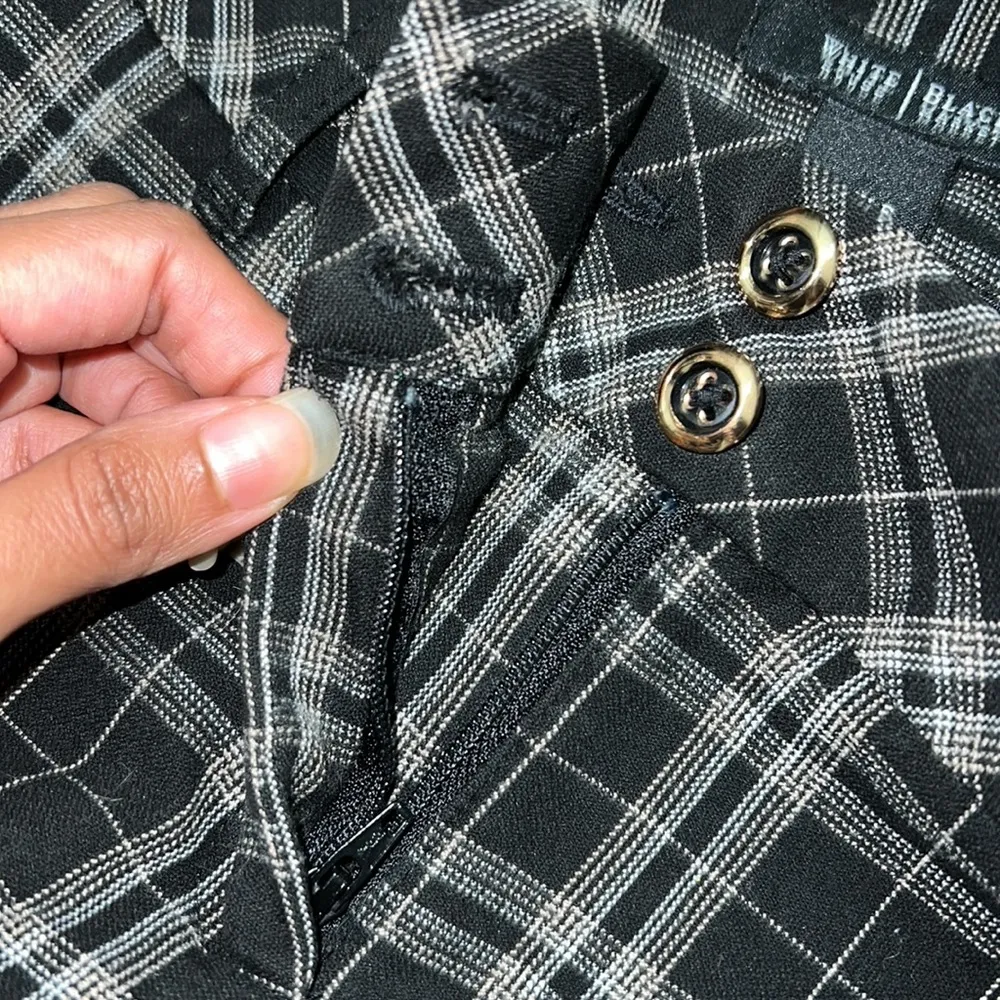 White House Black Market Plaid Ankle Pants - Image 4