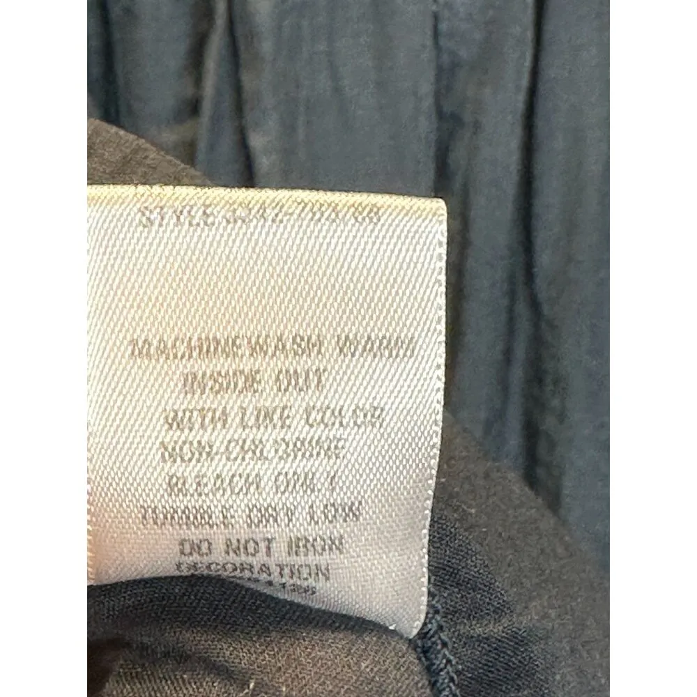 CP Shades  Women's Size S Blue Julia Midi Dress Sleeveless Plunge Neck EUC - Image 6