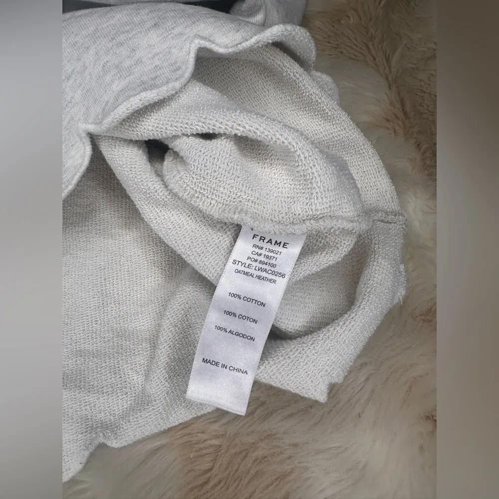 frame denim  Heather Gray Pullover - Image 3