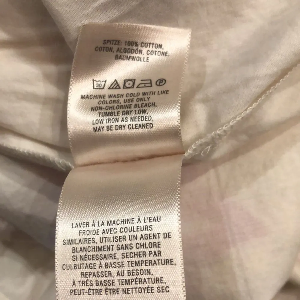 MAEVE ANTHROPOLOGIE Ayaka Lace Cream Embroidered Floral Pencil Skirt Sz 6 - Image 13