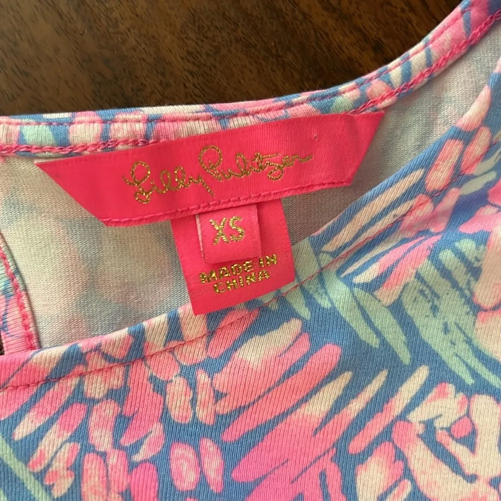 SALE LILLY PULITZER BRITTON DRESS Pink Sorbet High Altitude Engineered XS - Image 6