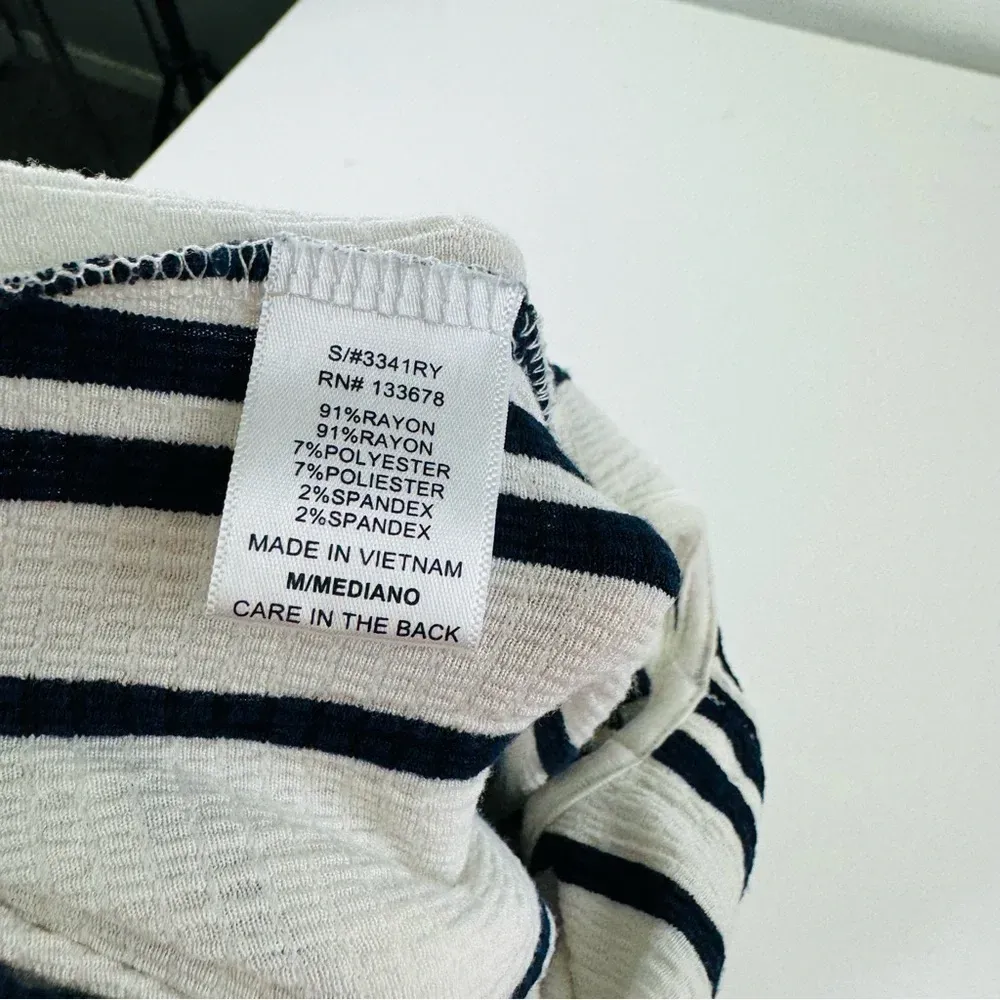 Love Tree White Pull on Striped‎ Wide Leg Spaghetti Straps Jumpsuit - Image 10