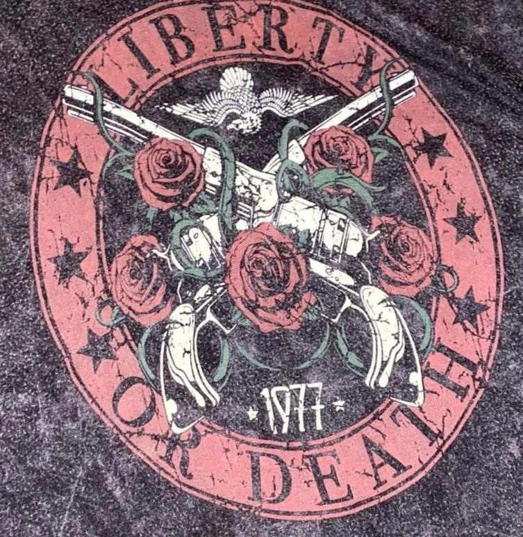 Liberty or Death Country Rocker Soft Flowy Tank - Image 3