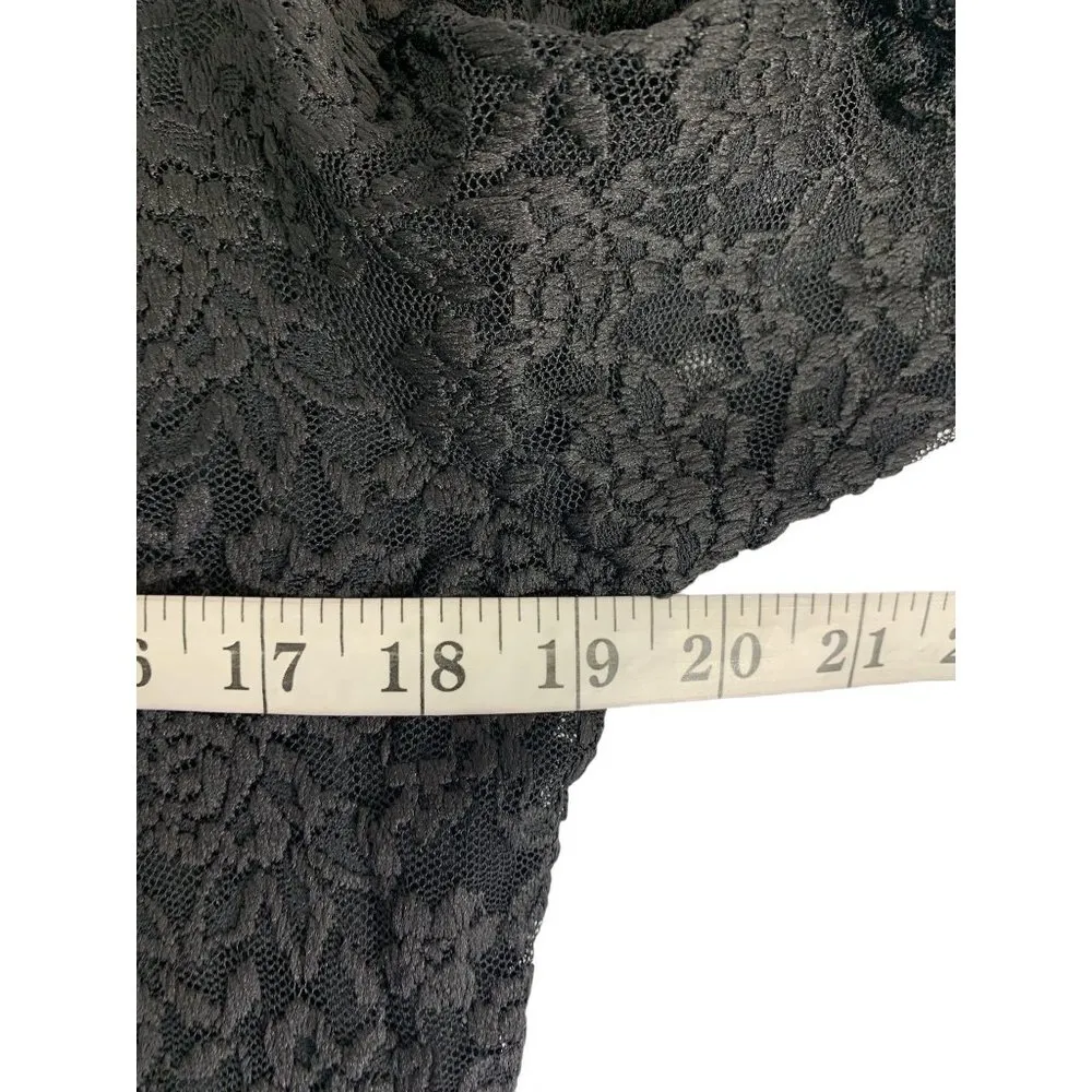 Dressbarn Collection Women's Black Lace Dress - Image 5