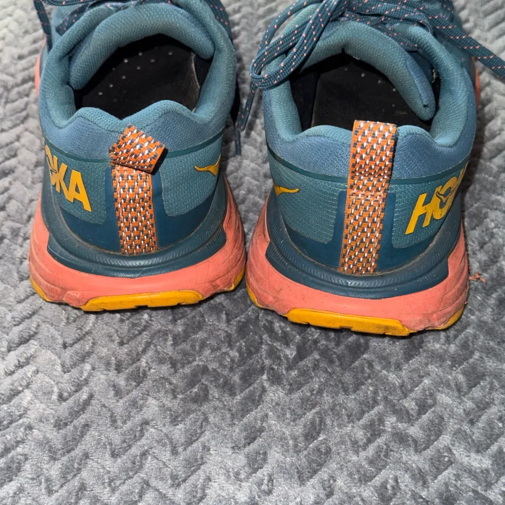 Hoka One One Challenger ATR 6 GTX Trail Running Women’s 8.5 B Blue Gore-Tex - Image 5