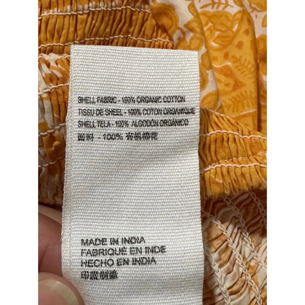 Cleobella Everly V-Neck Puff Sleeve Crop Top Size Medium NWT Coastal Boho - Image 13