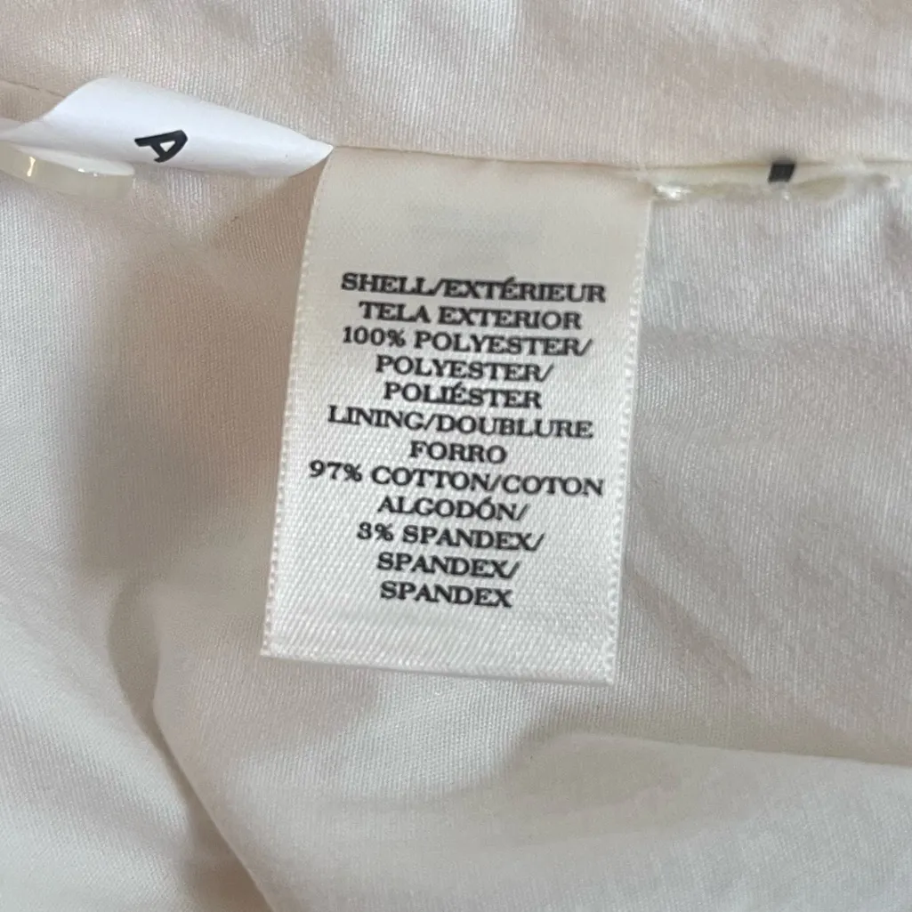 Ann Taylor Size 4 White Sleeveless Embroidered Floral Lace Sheath Dress - Image 11