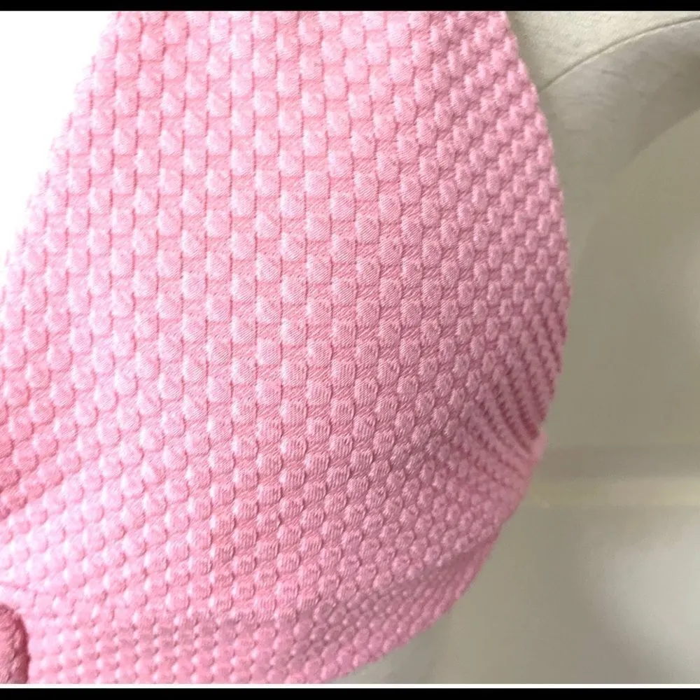 Shein ring linked pink halter bikini - Image 6