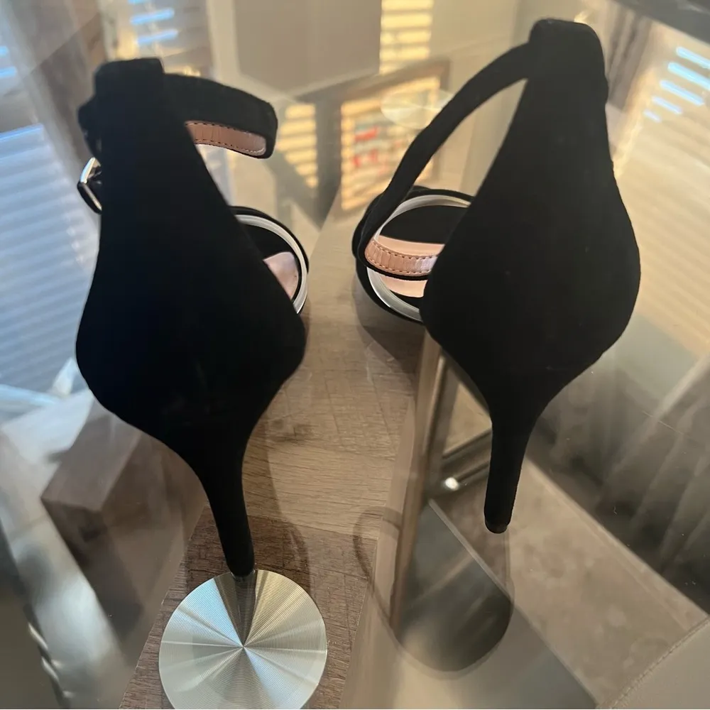 Charles David Leather Suede Pumps Sandals, Black Size 8 New w/o Box SOLD OUT! - Image 10