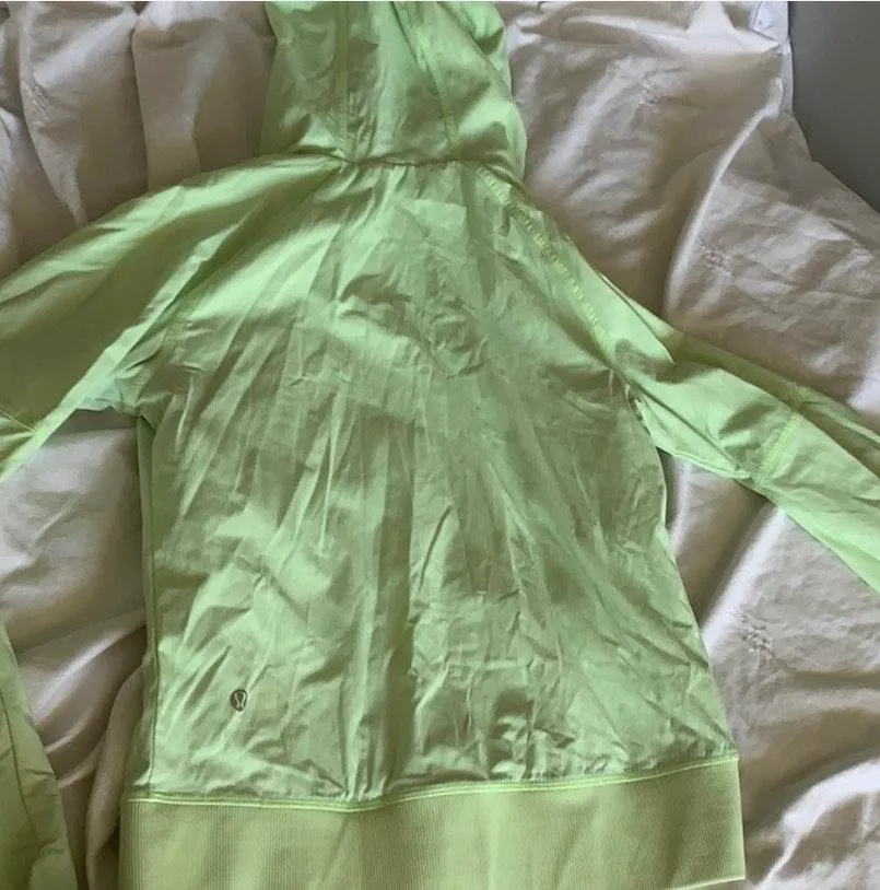 Lululemon Lulu Neon Scuba Jacket - Image 3