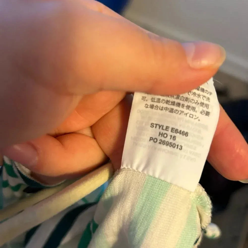 J.CREW GREEN STRIPED BOATNECK TEE - Image 4