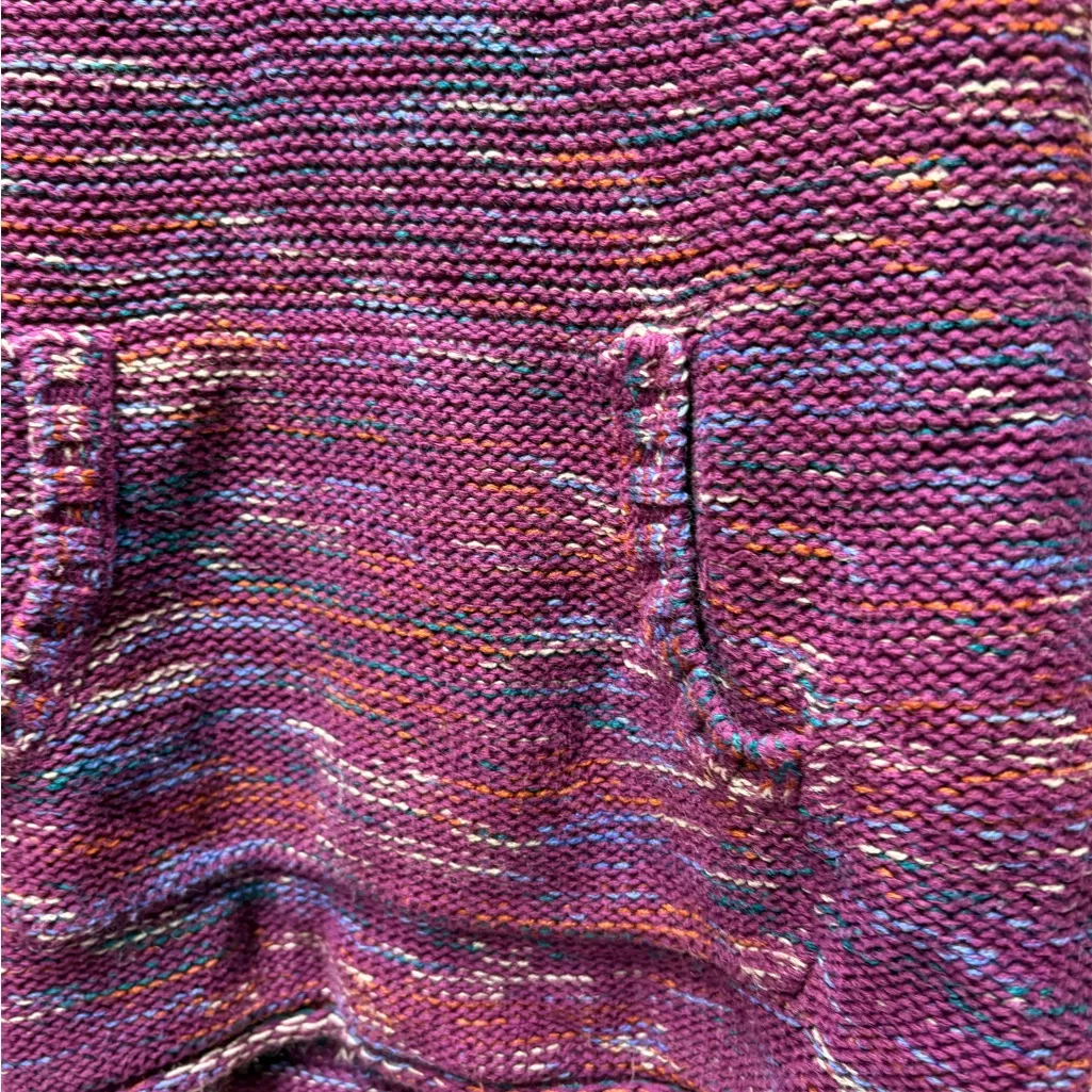 Eddie Bauer  "Westbridge Knit Hoodie” women's multicolored marled sweater XS - Image 3