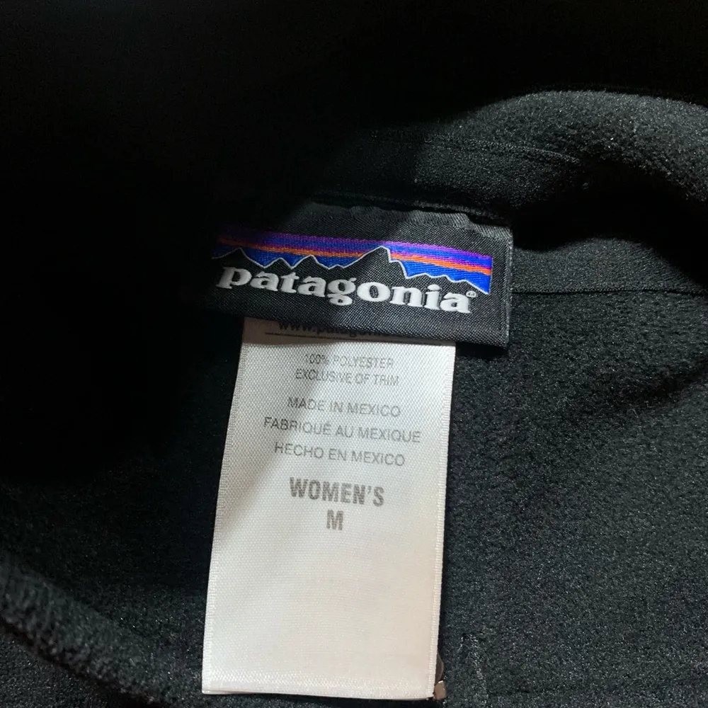 Patagonia black fleece medium - Image 3