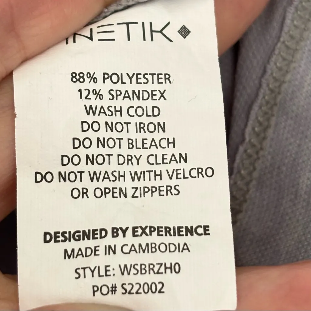 Anetik Womens's Breeze Tech Hoody size small alloy grey SPF 60 Gray - Image 7