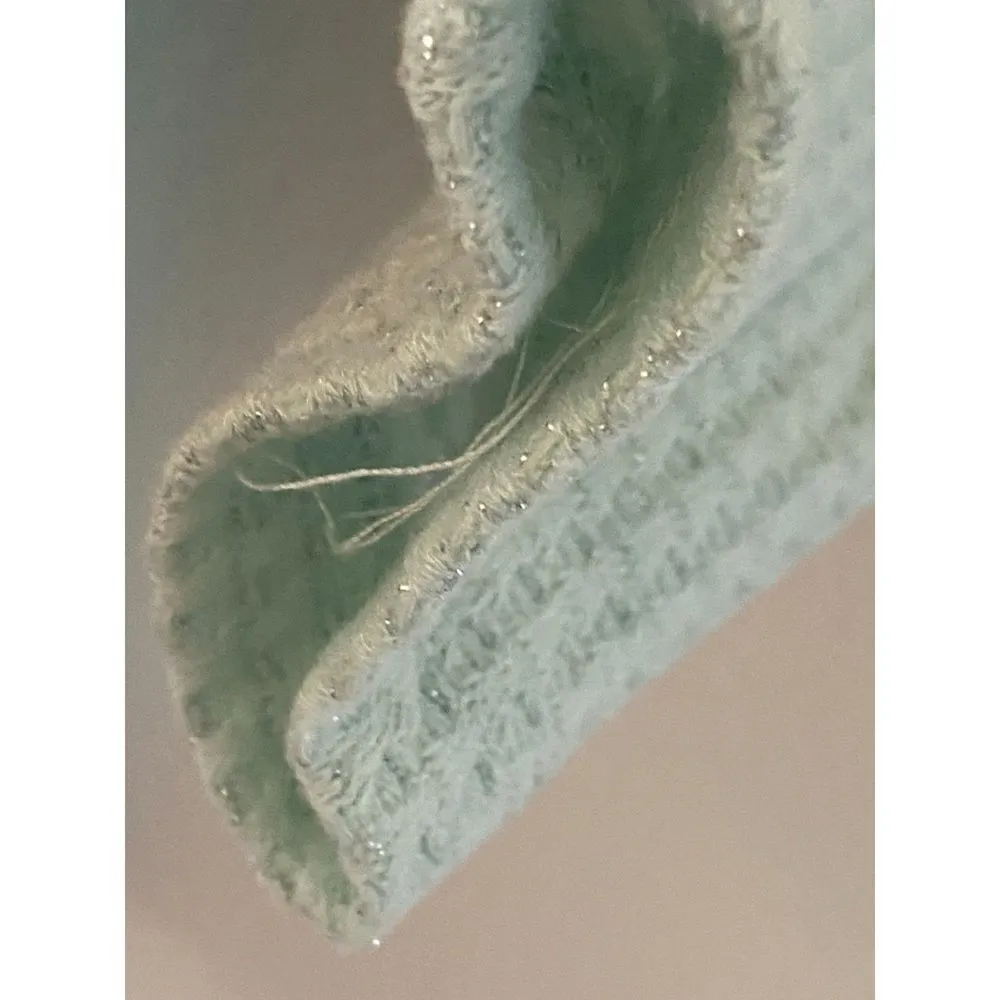 LC Lauren Conrad Mint Long Sleeve Turtleneck Top Women's Sz XS​ - Image 12