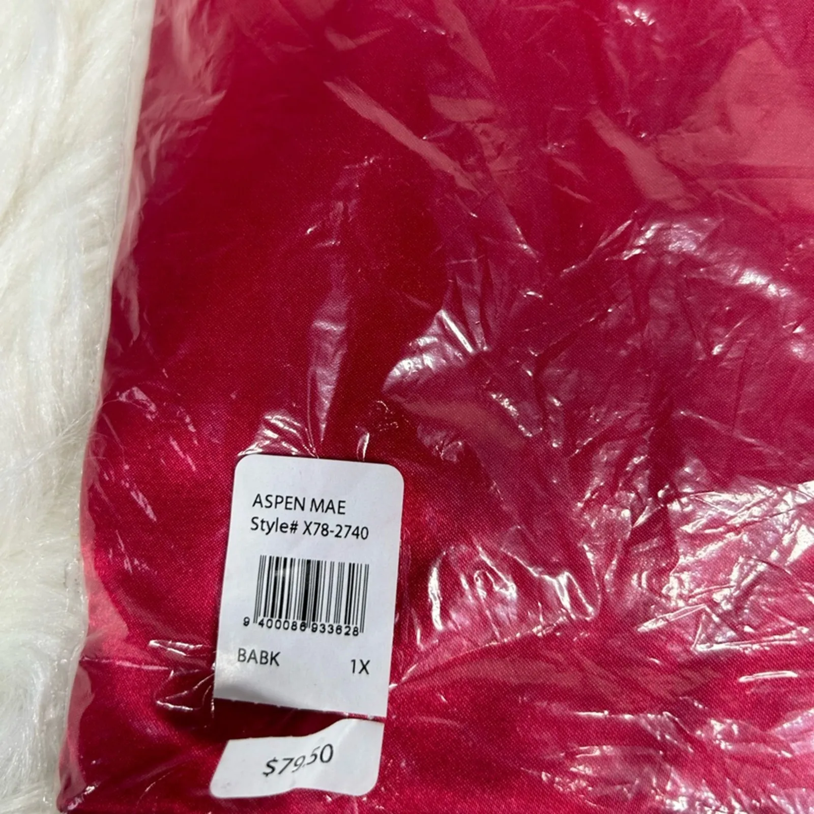 Frederick’s of Hollywood Aspen Mae Satin & Lace Robe Plus Size 1X NWT - Image 3