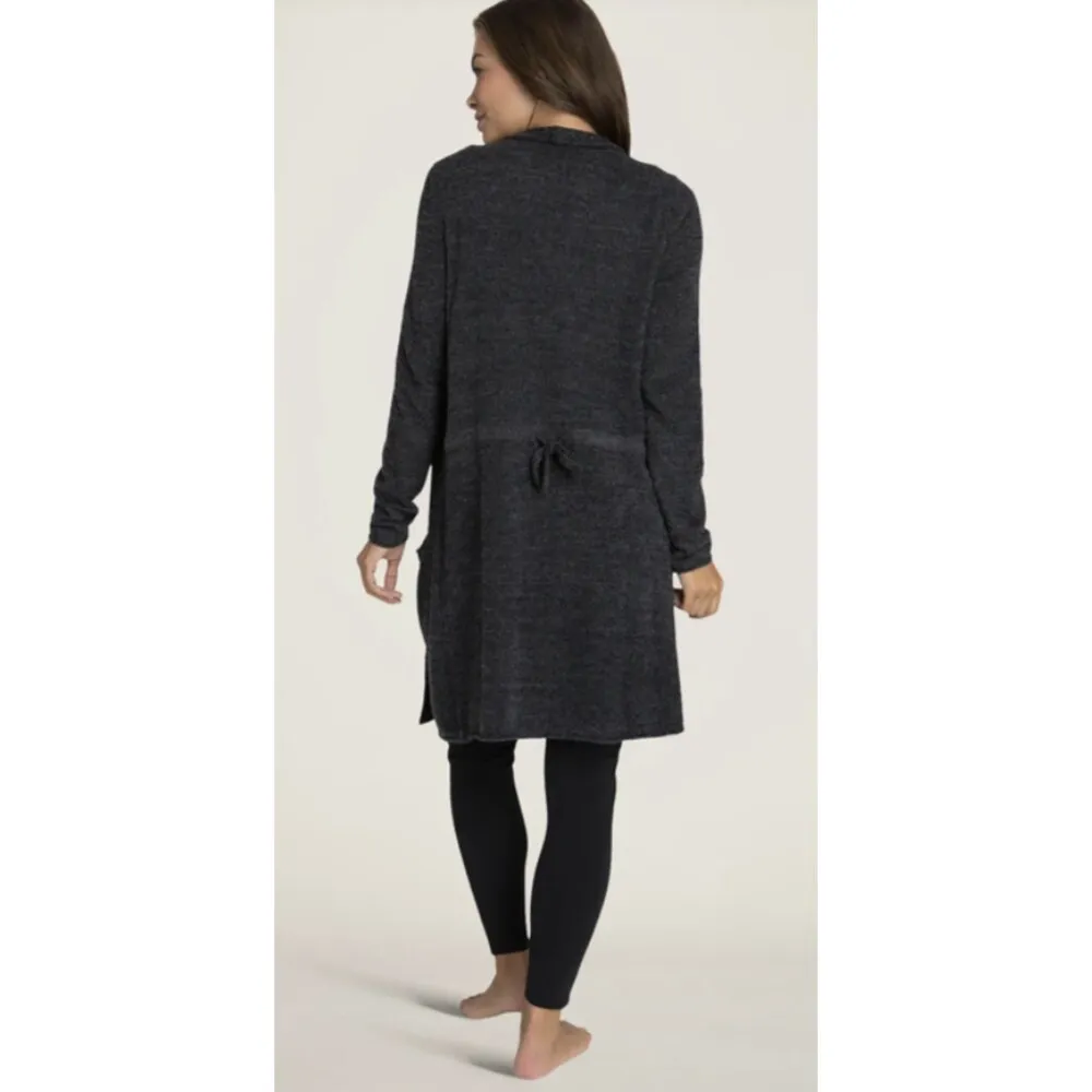 Barefoot Dreams Cozychic Lite Pacific Clue Santa Monica Cardi Sz S - Image 13