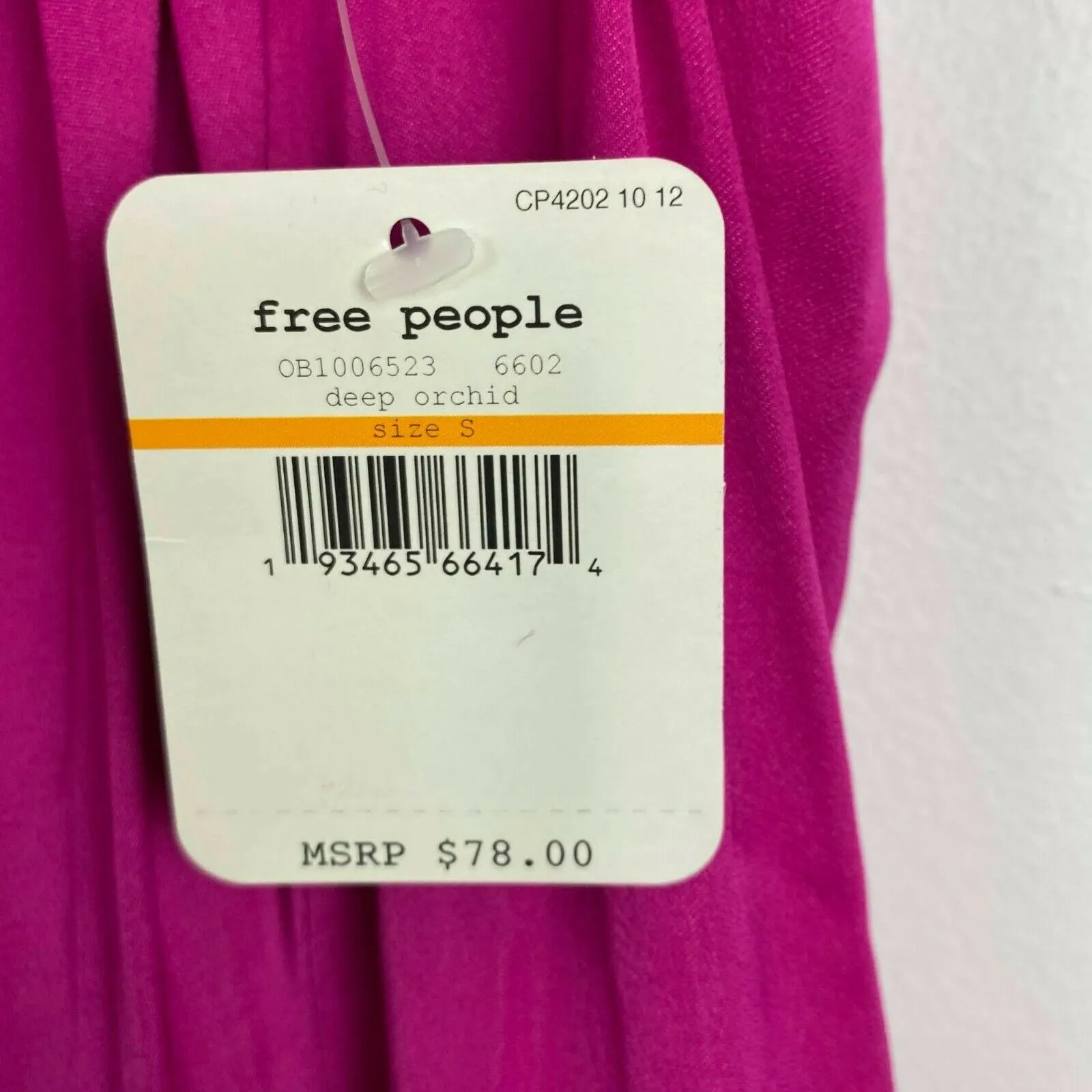 Free People Babydoll Mini Dress Size S Pink Barbie Ruffle Feminine Boho Summer - Image 7