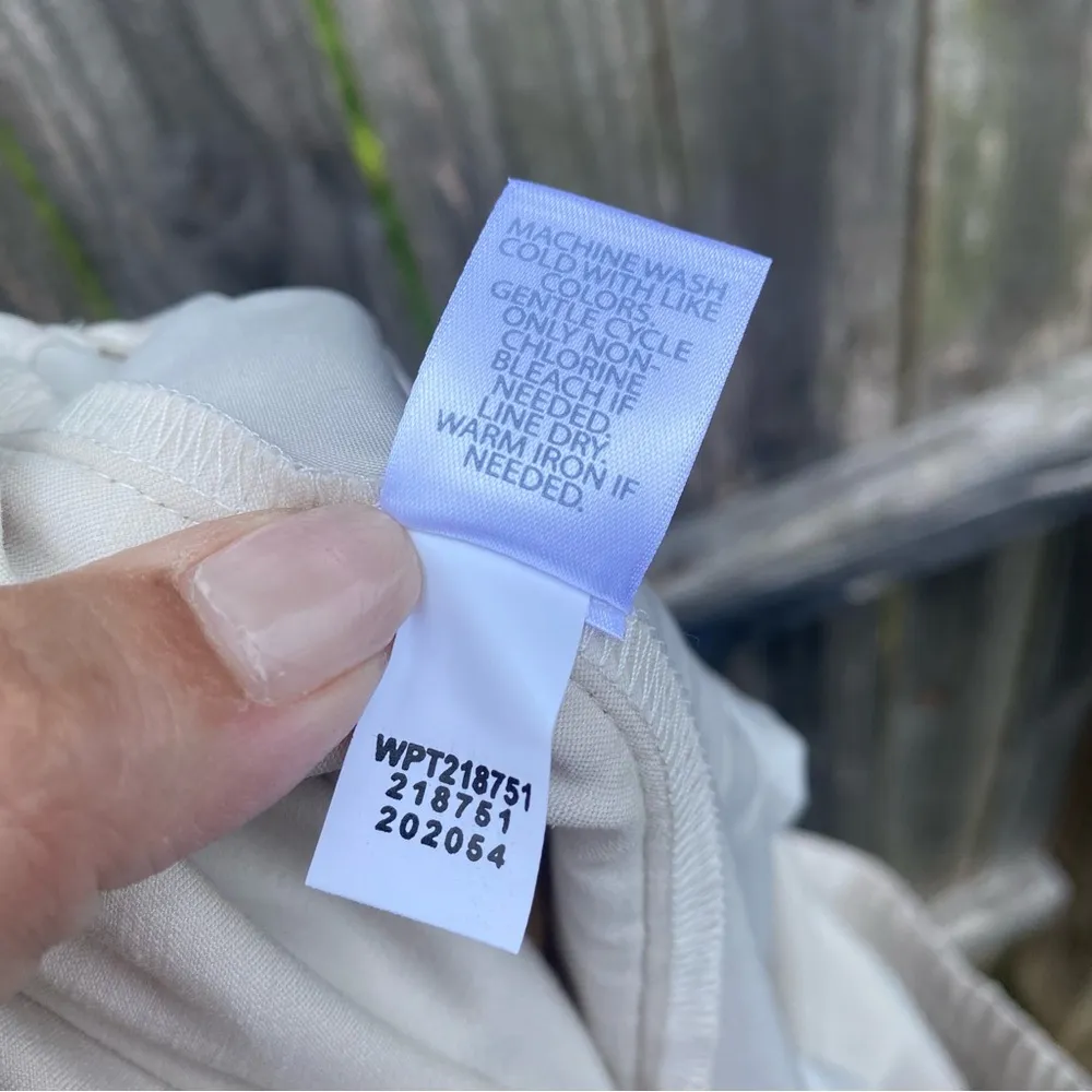 J.Jill Elastic Waist Jogger Pants size XL White - Image 6