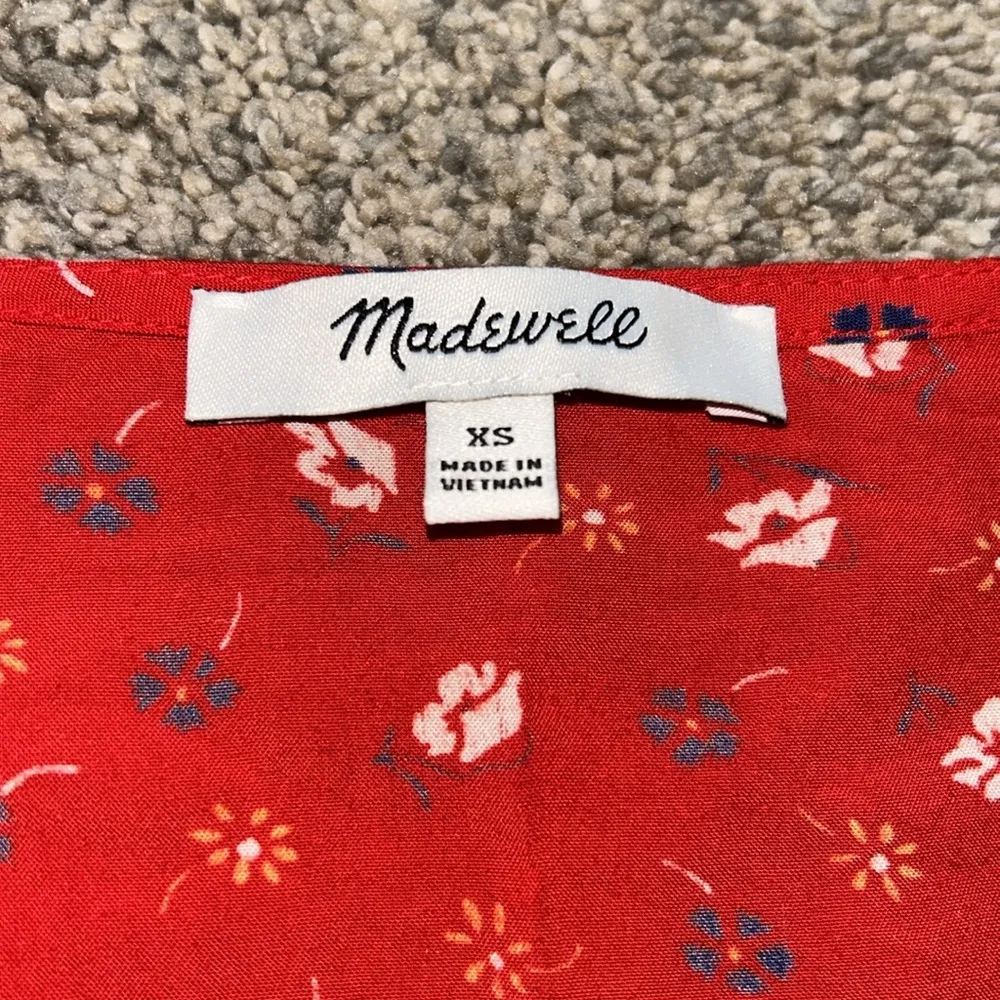 Madewell Floral Blouse - Image 4