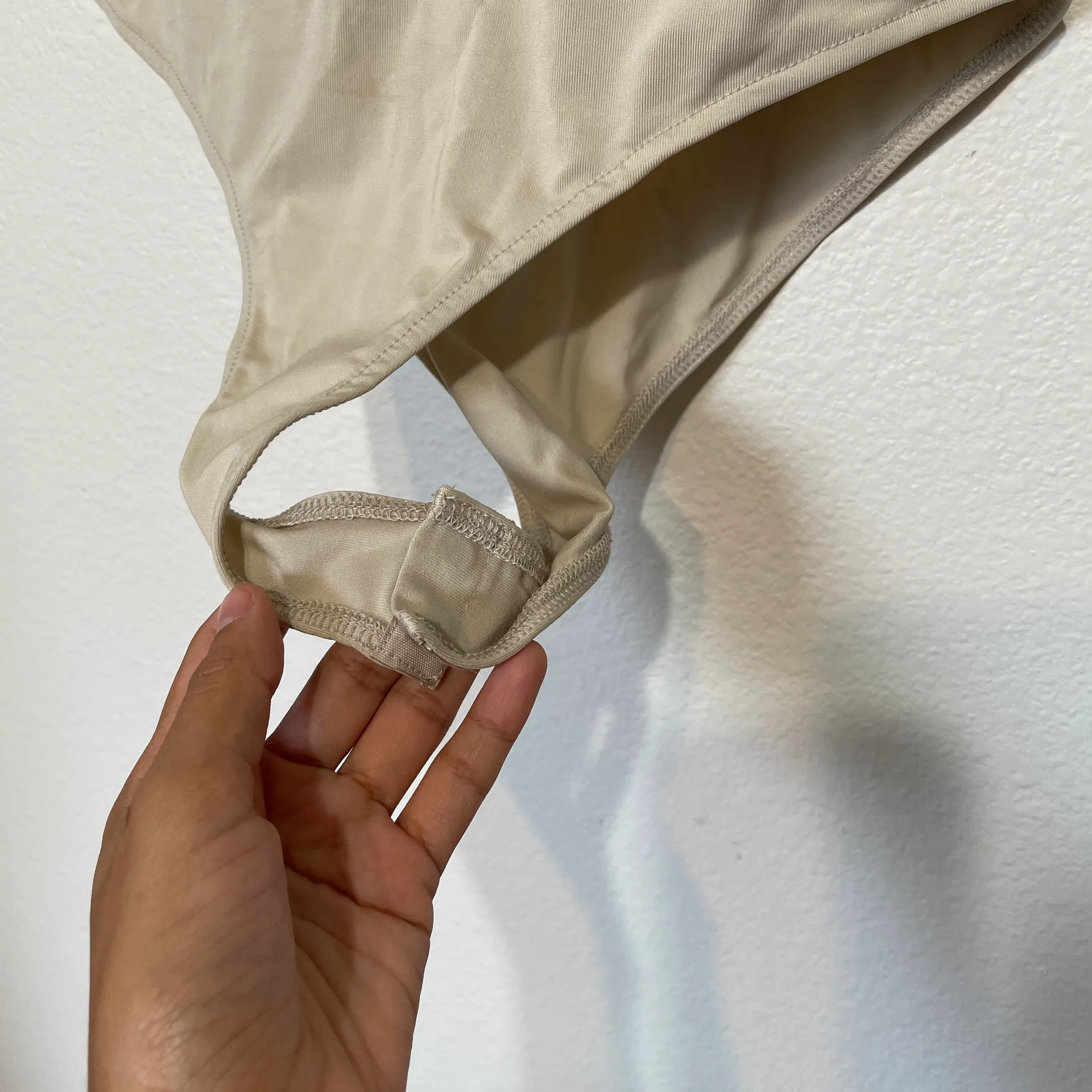 | Cream lace thong bodysuit - Image 4