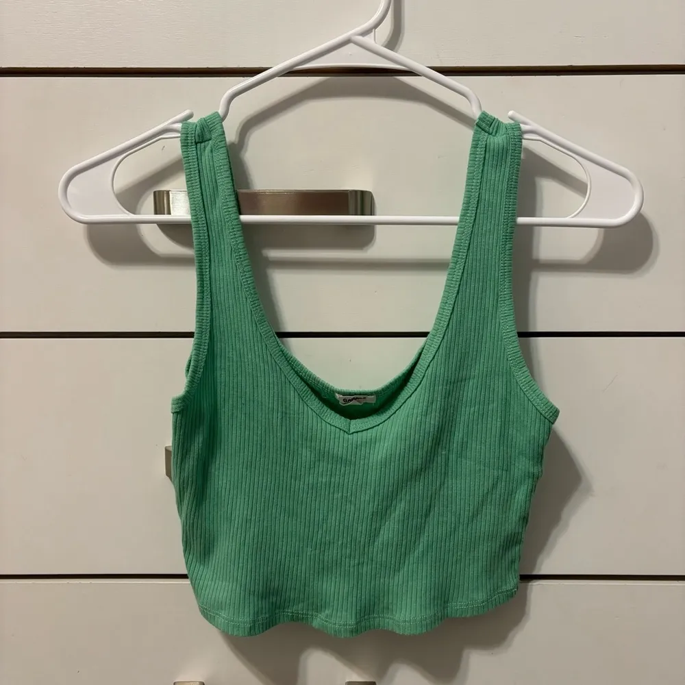 Garage Mint Green Tank Top & Sweatpants Set - Image 2