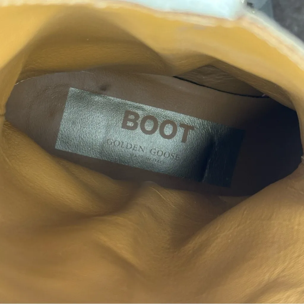 Golden Goose Wish Star Belted Leather Boots - Image 7