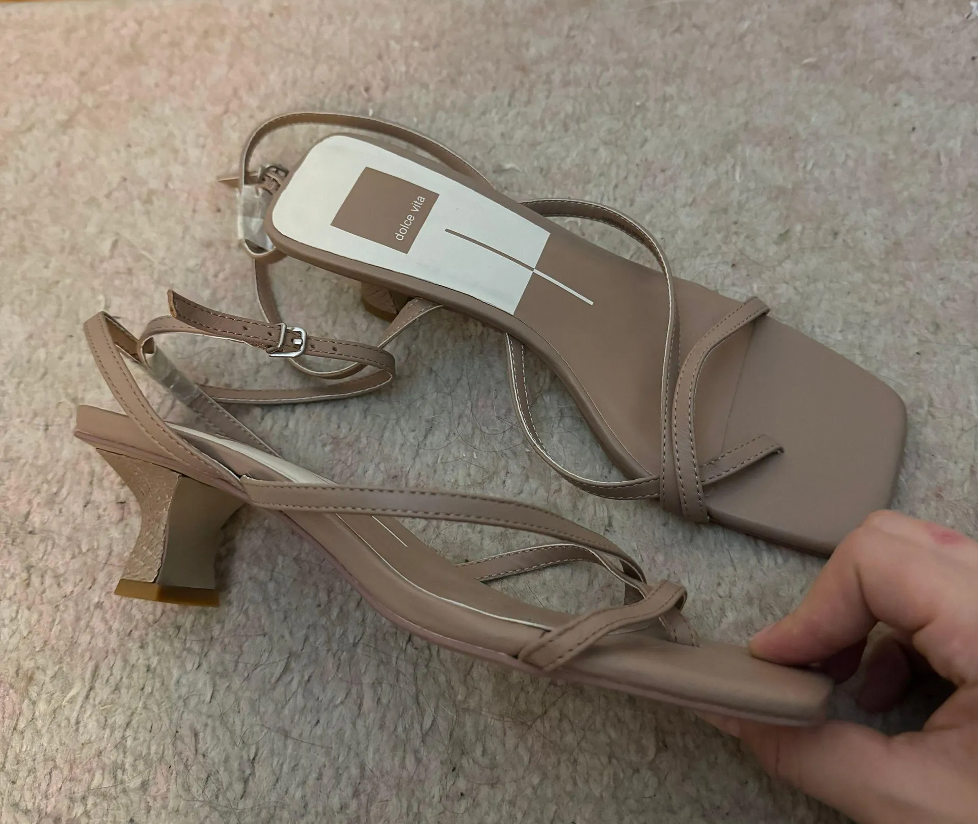 Dolce Vita Baylor Heels Café Leather  - Image 5