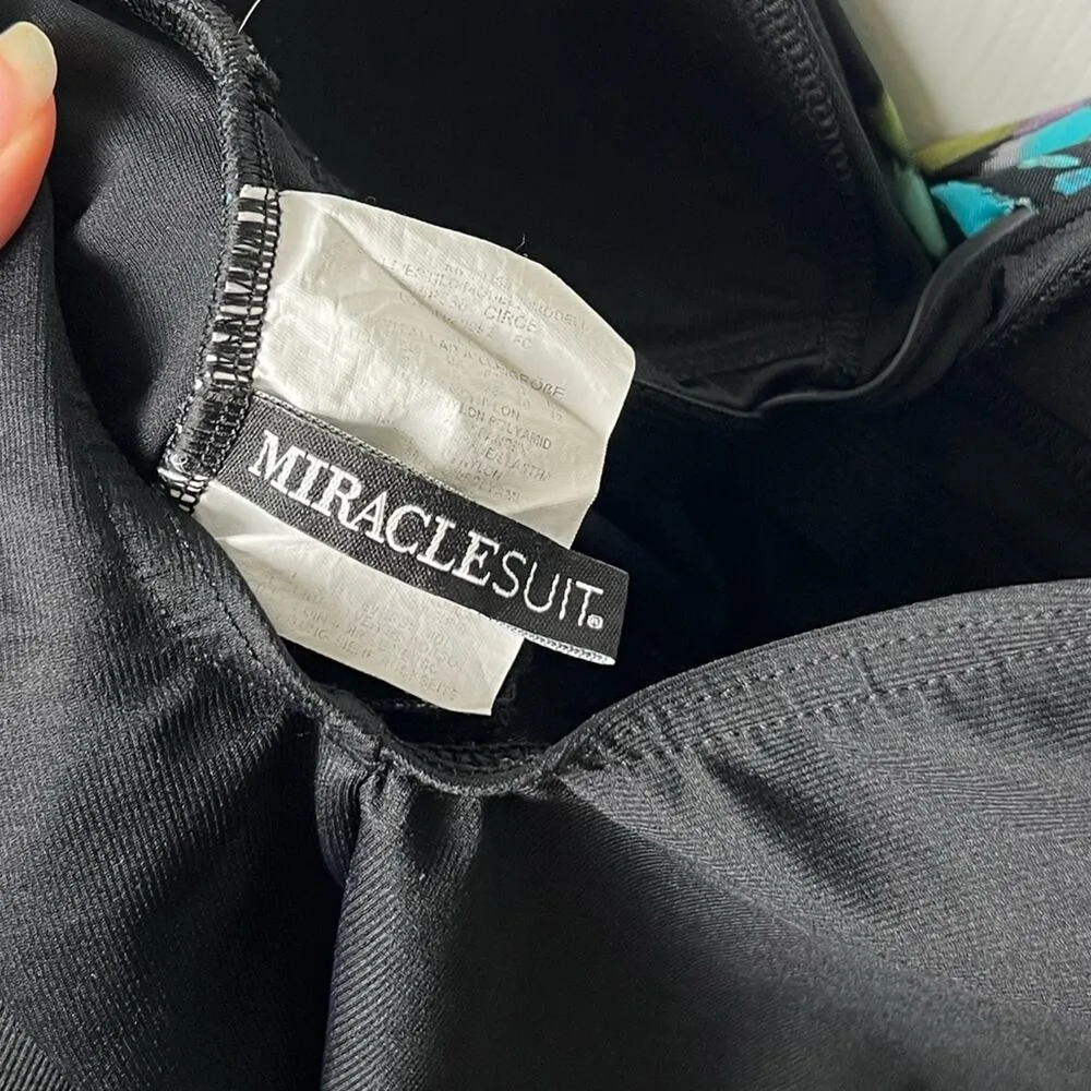 Miraclesuit Leopard Print Sheer Cut Out Sophisticat Circe One Piece Swimsuit 8 - Image 7