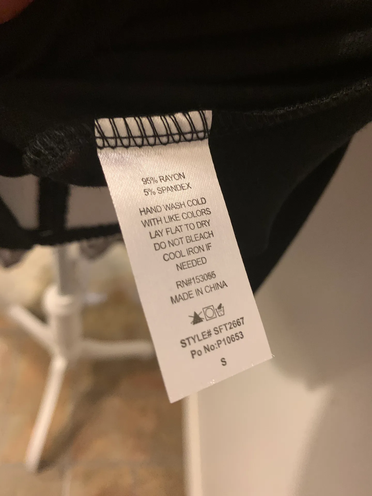 Black Cold Shoulder Top - Image 5