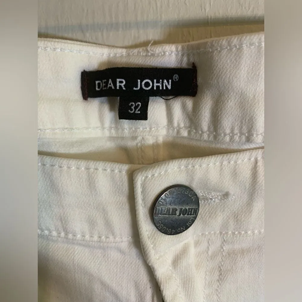 Dear John  Denim White Shorts size 32‎ - Image 6