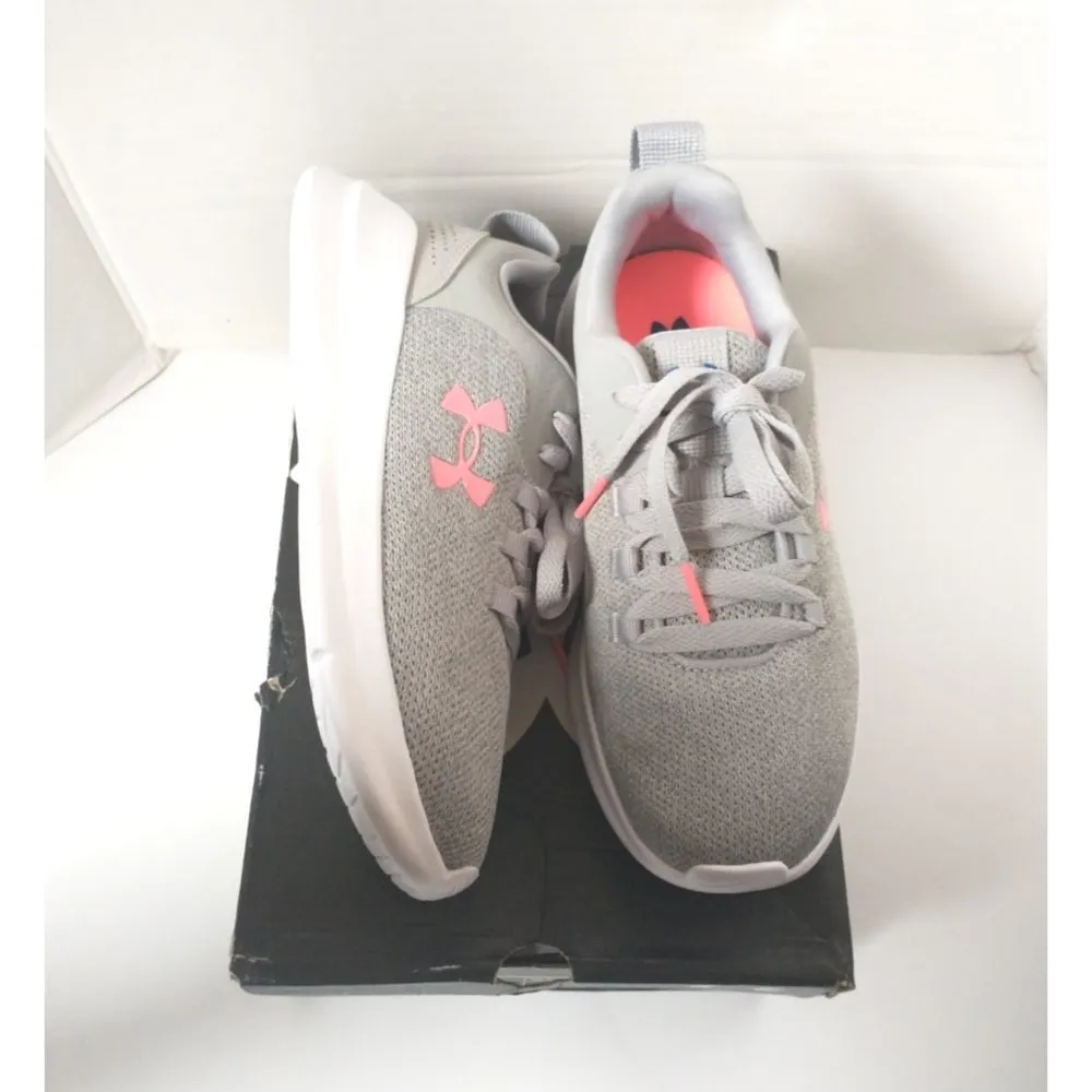 New! UNDER ARMOUR Women's Essential Sneakers Running Athletic Shoes Gray Size 6 - Image 8