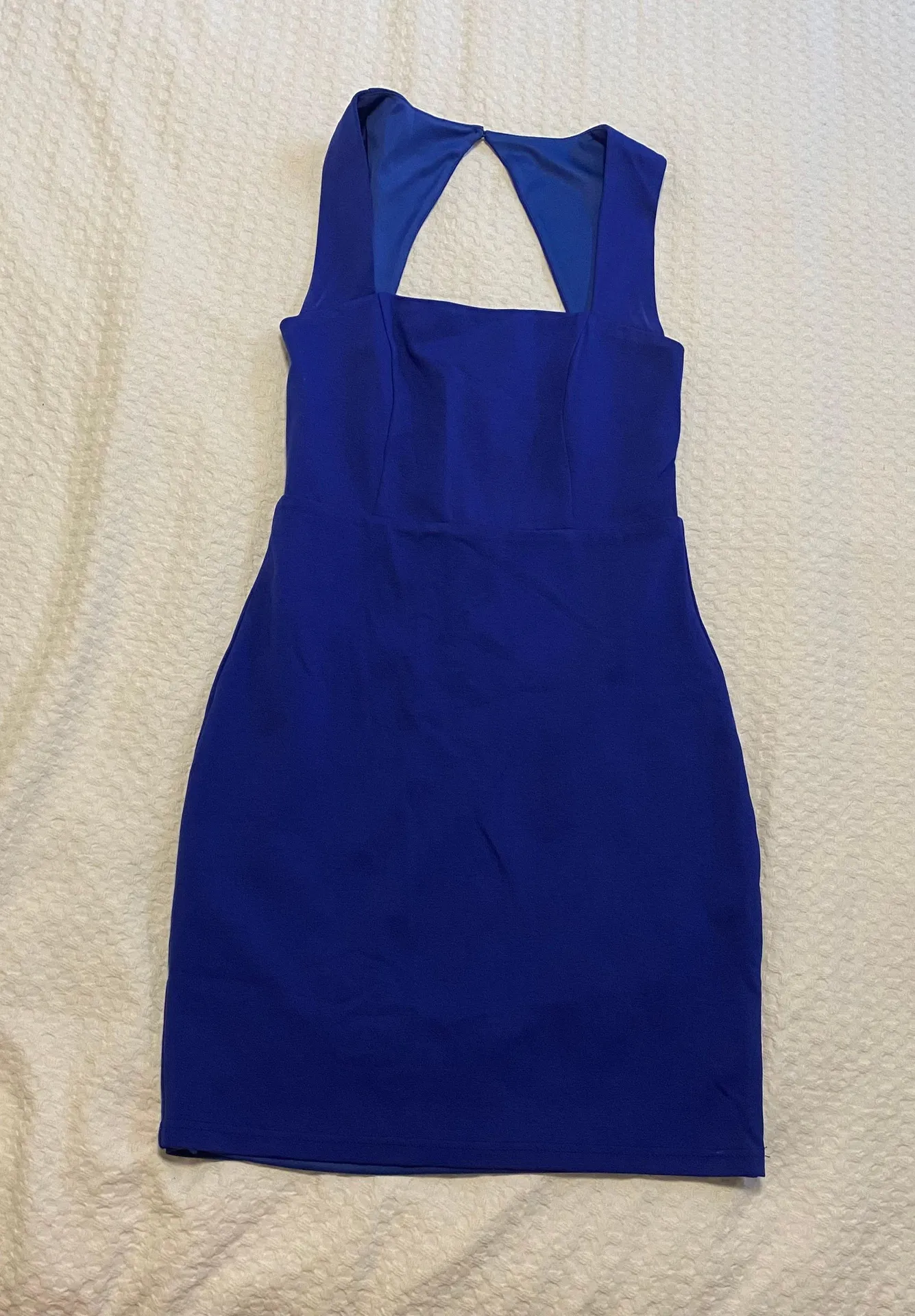 Royal Blue Mini Dress - Image 2