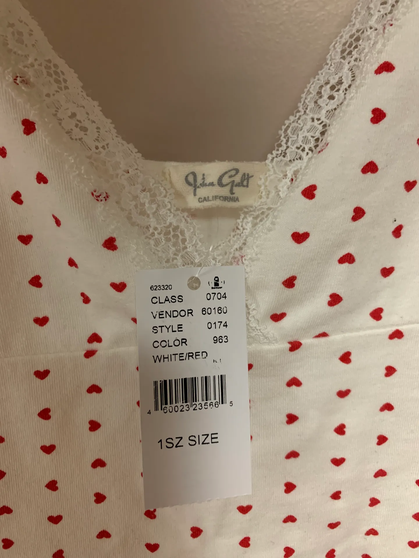 Brandy Melville Amara Hearts Tank - Image 5