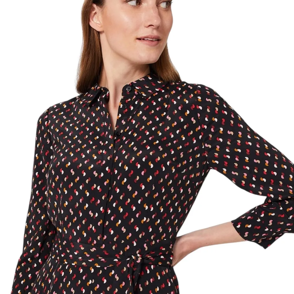 Hobbs London Alex Belted Fit And Flare Dress - Image 13