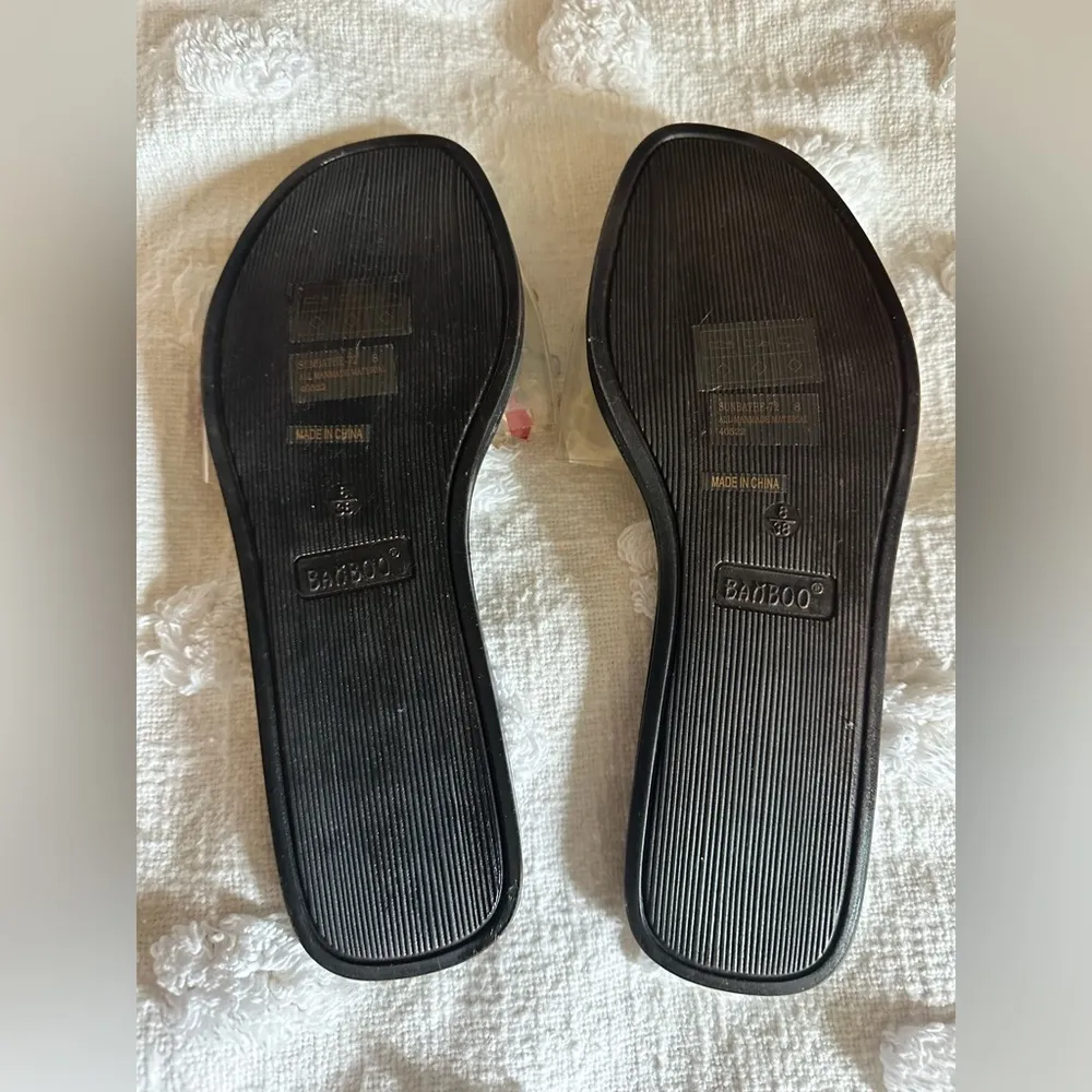 New Bamboo Beaded Unique Sandals - Image 5