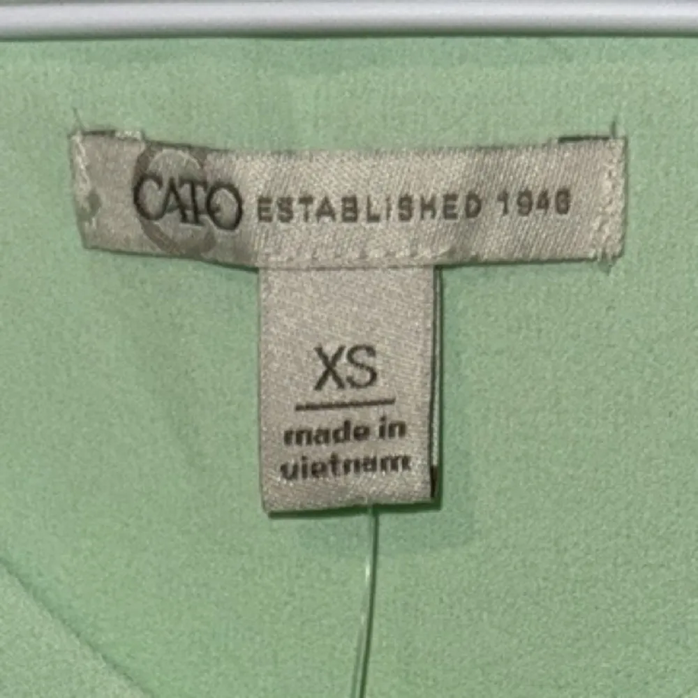 Cato Sleveless Blouse Top Mint Green Women’s XS Extra Small - Image 7