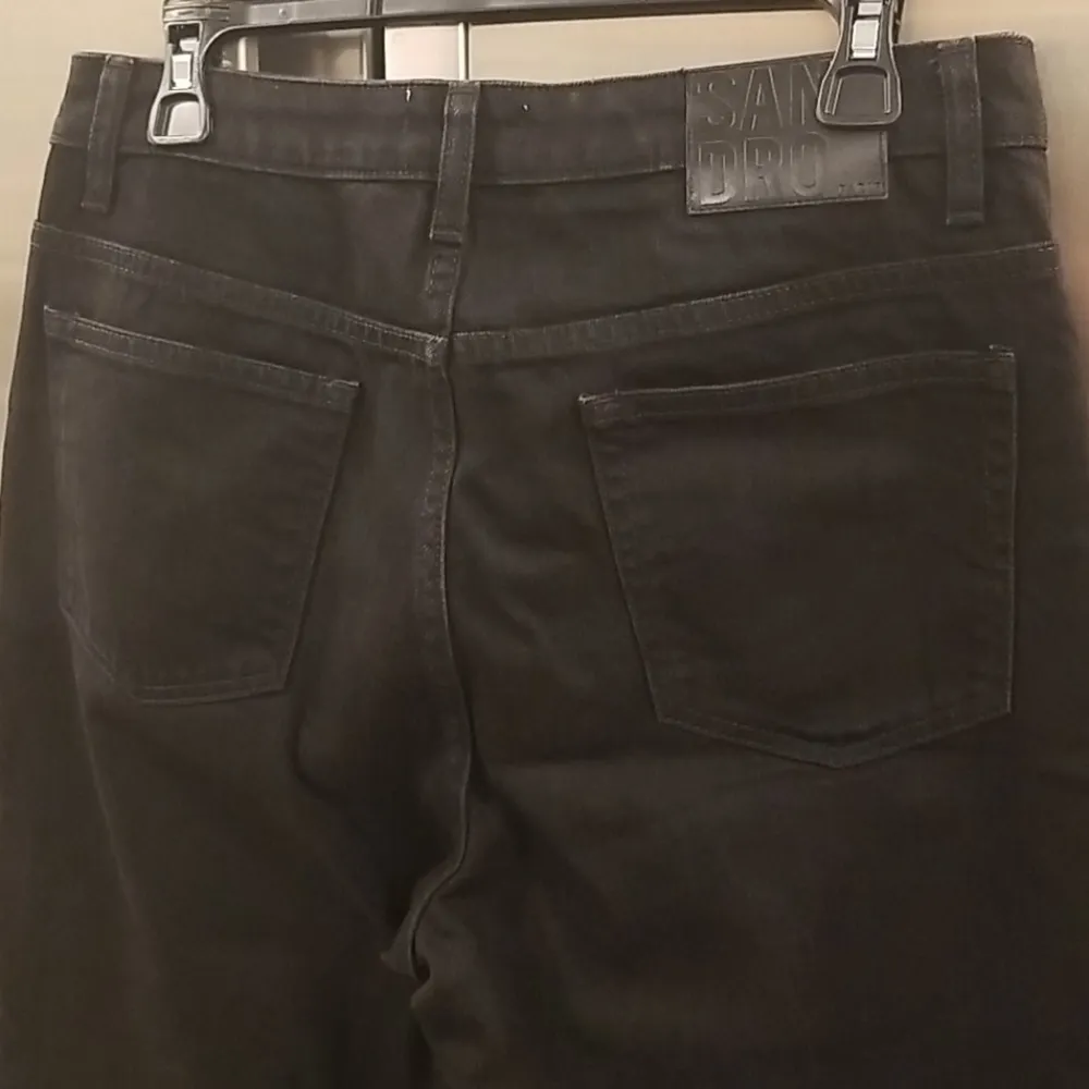 💕SANDRO💕 Rudolphe High Waist Flared Leg Jeans ~ Black 42 EU NWT - Image 11