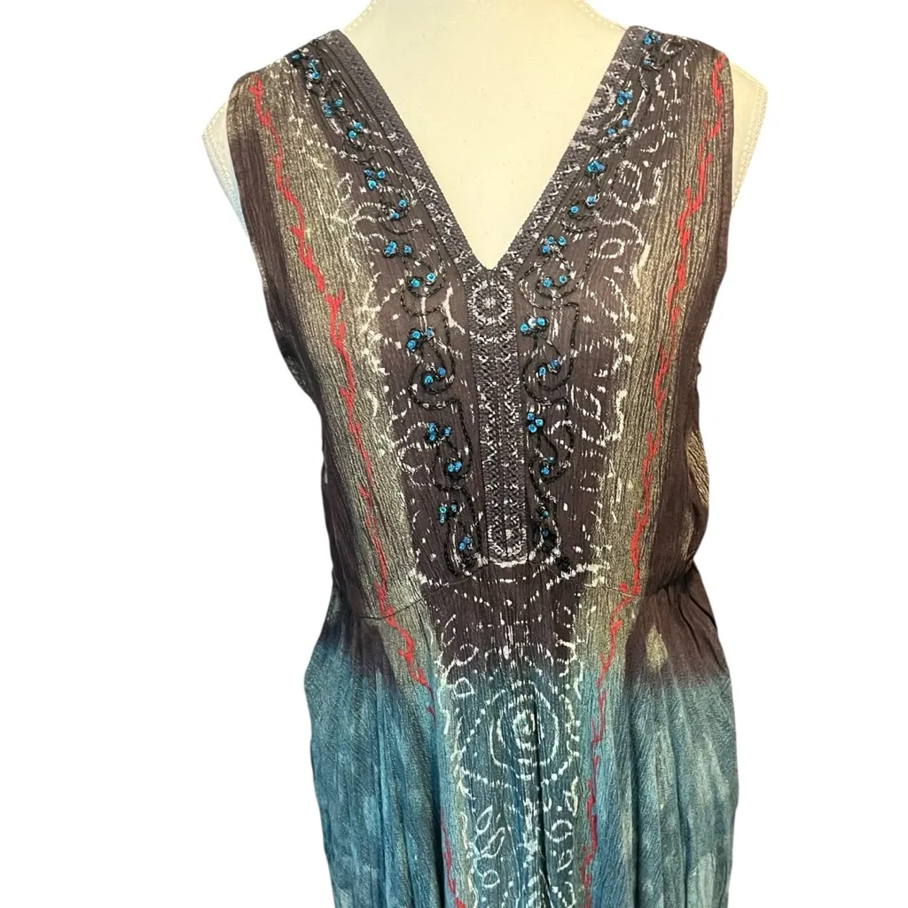 Greater Good Women's S/M Chic Asymmetrical Sequin V - Image 5