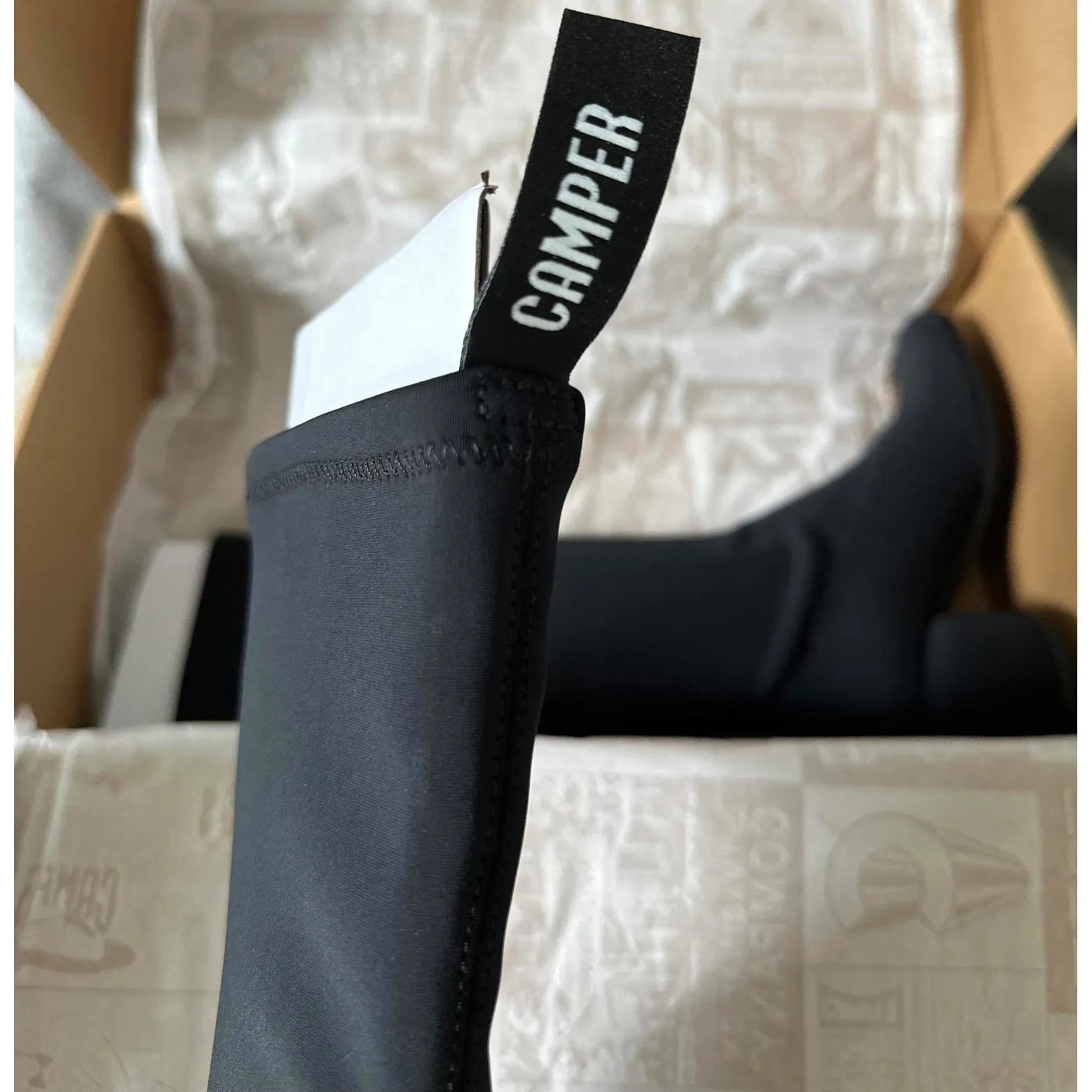 Camper Niki Mid Calf Boot BLACK NWT Size 7 / 37 EU - Image 9