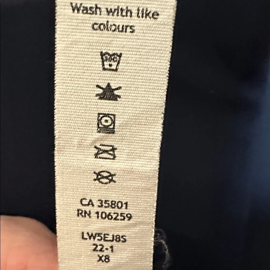 Lululemon City Sleek 5 Pocket 7/8 Work Dress Pants True Navy Blue Size 32 - Image 9