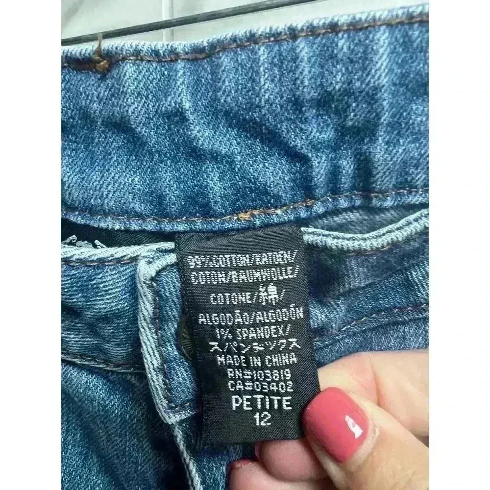 Harley Davidson Studded and Embroidered Flames Women's Jeans 12 Petite - Image 4