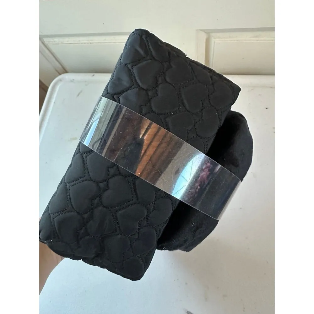 NWT Juicy Couture Dual Velvet Quilted Travel Cosmetic Bags Toiletry Bottle - Image 4